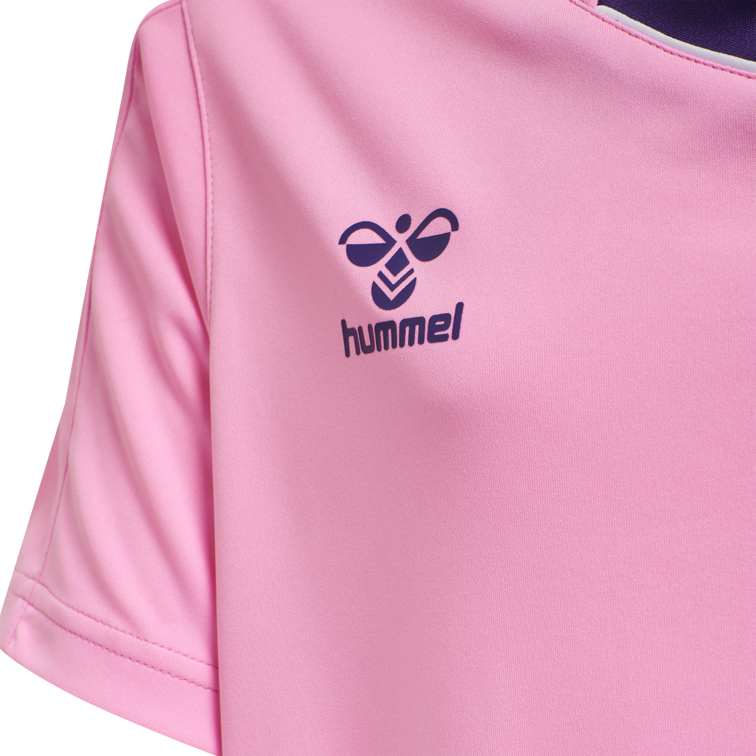 hmlCORE XK POLY JERSEY S/S KIDS, COTTON CANDY, packshot