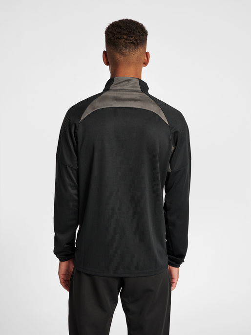 hmlLEAD PRO HALF ZIP, BLACK, model