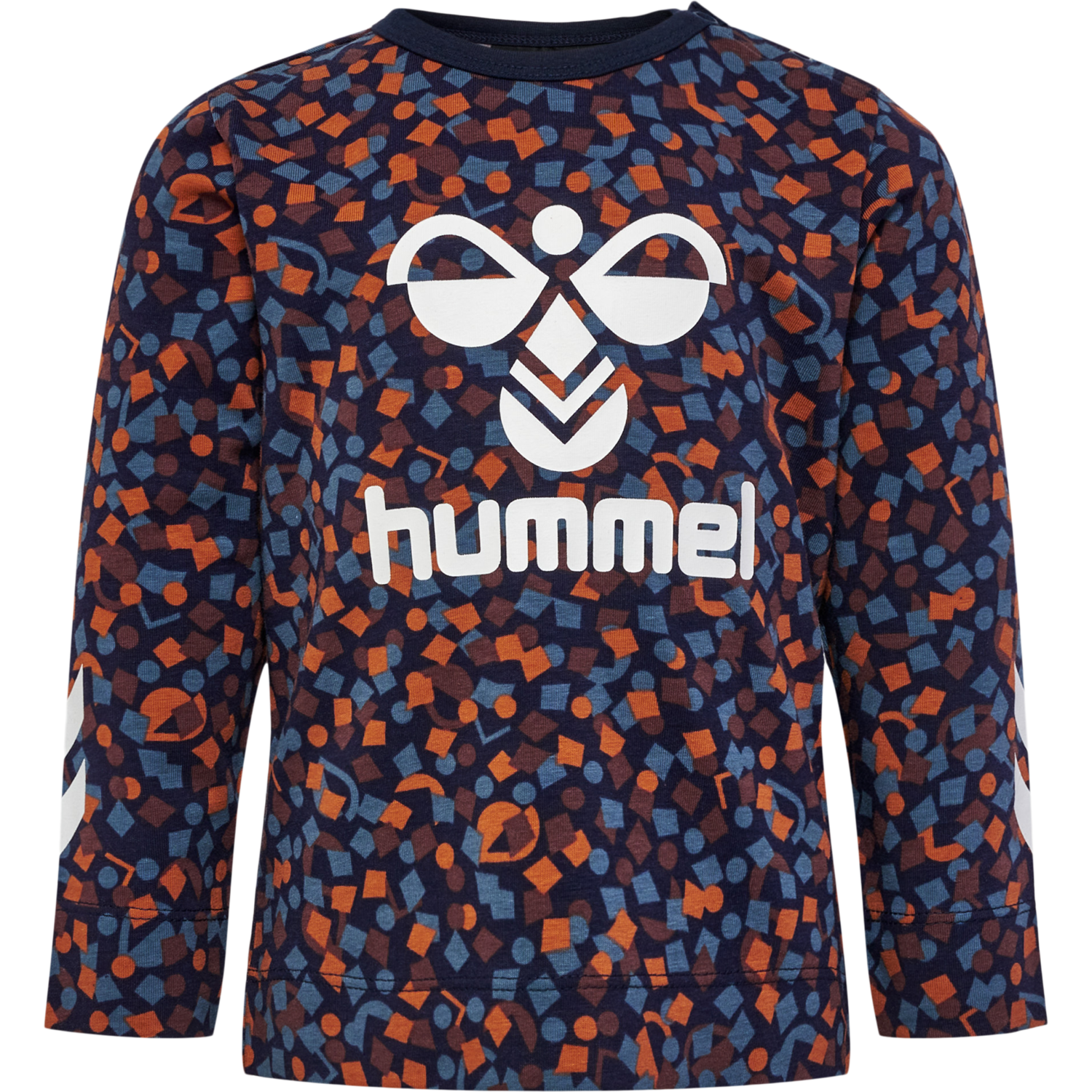 hmlCONFETTI T-SHIRT L/S, BLACK IRIS, packshot