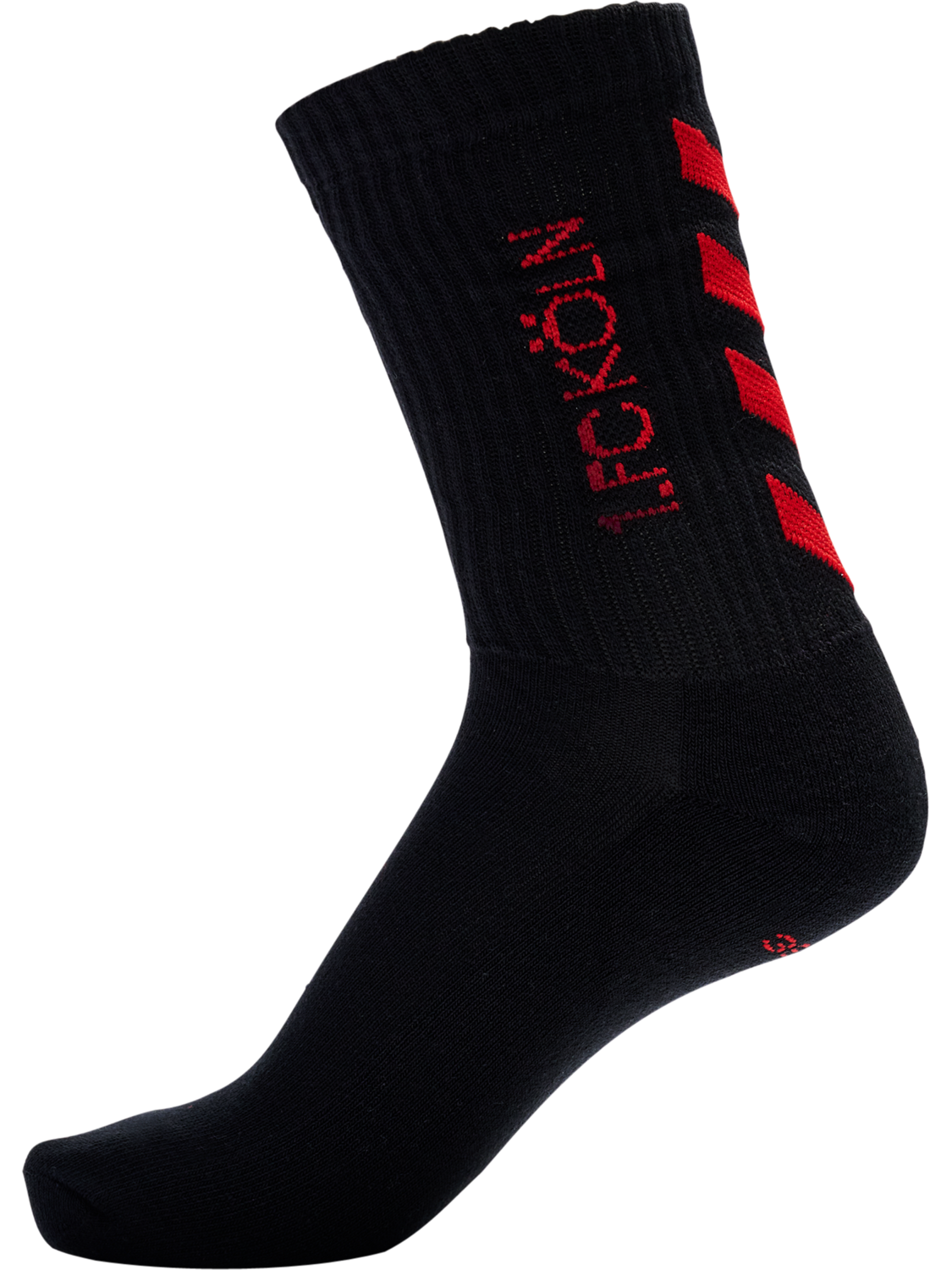 1FCK FUNDAMENTAL SOCKS 3-PACK, BLACK/RED, packshot