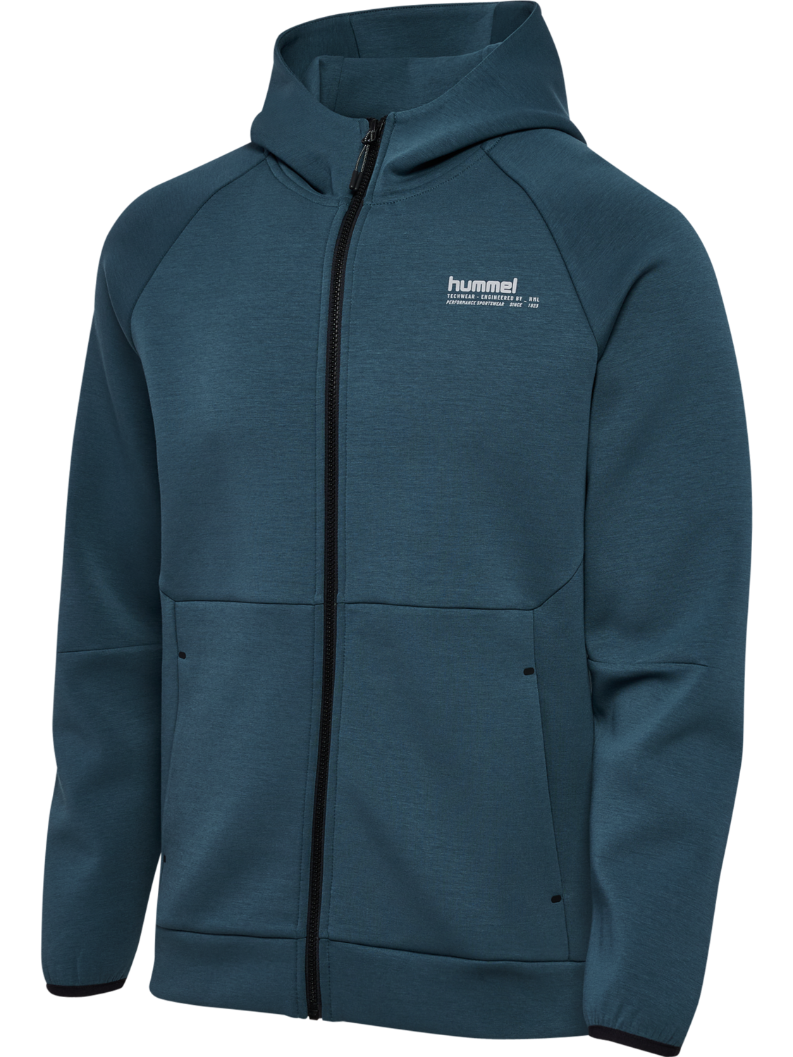 hmlTECH FLEECE REGULAR ZIP HOODIE, STARGAZER, packshot