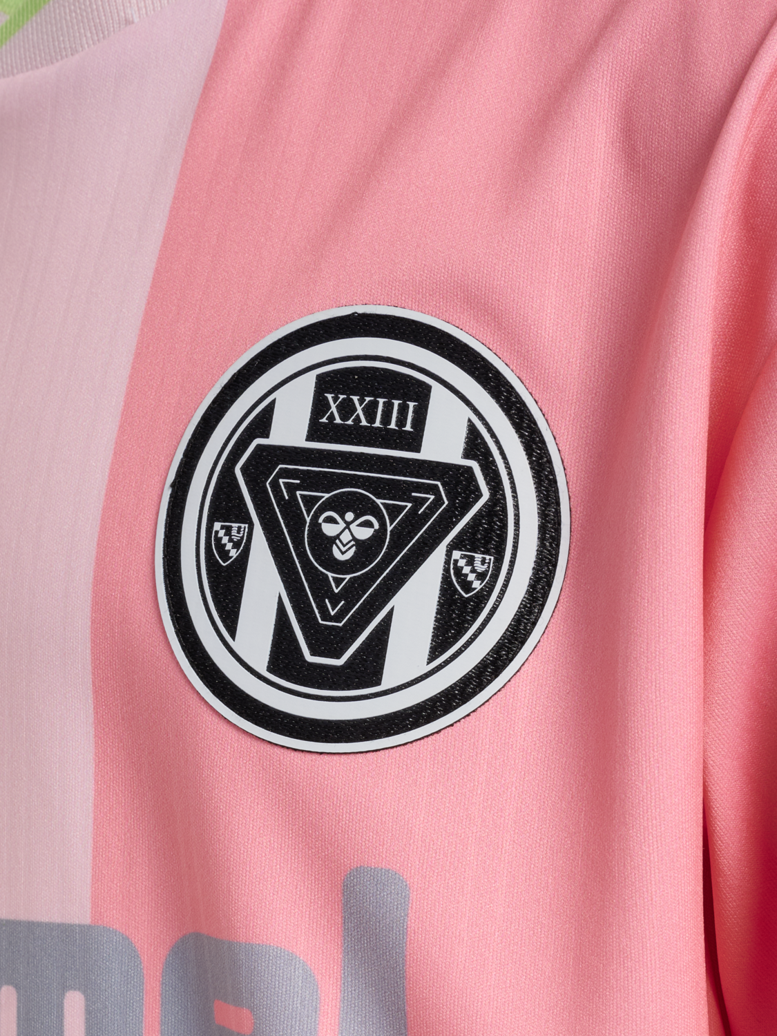 hmlJR LOOSE BALL  JERSEY S/S, PEONY, packshot