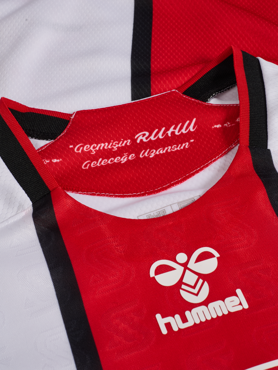 SAMSUN MILLENIUM JERSEY S/S 24/25, WHITE/TRUE RED, packshot