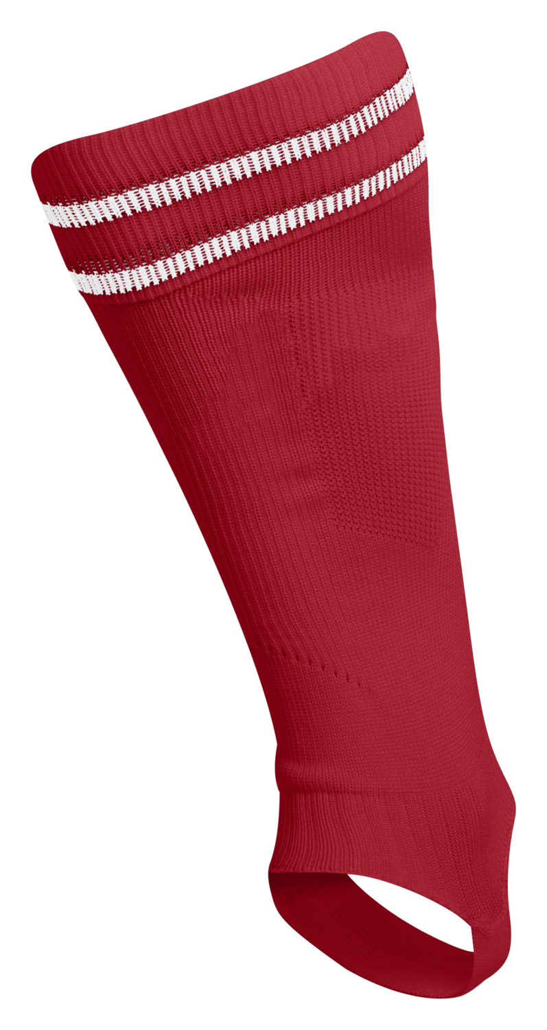 ELEMENT FOOTBALL SOCK FOOTLESS, TRUE RED/WHITE, packshot