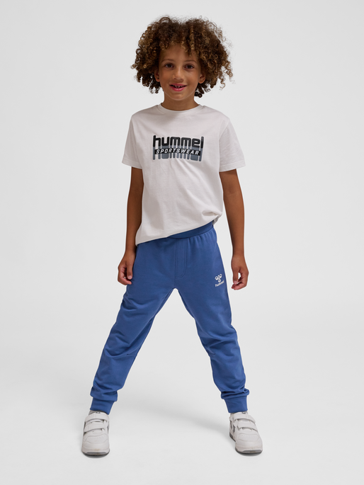 hmlON ADJUST WAIST PANTS, TRUE NAVY, model