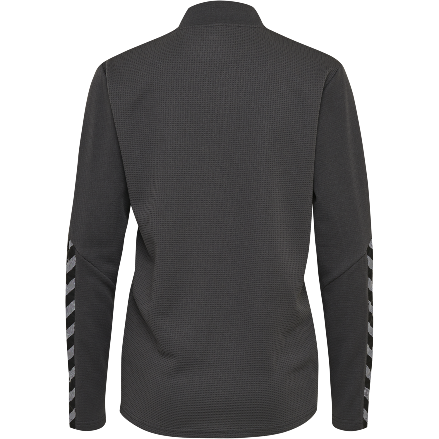 hmlAUTHENTIC HALF ZIP SWEATSHIRT WO, ASPHALT, packshot