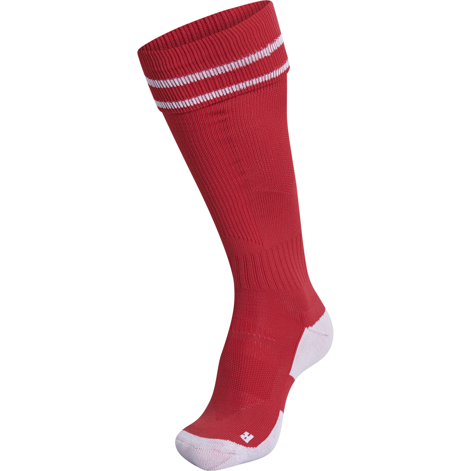 ELEMENT FOOTBALL SOCK , TRUE RED/WHITE, packshot