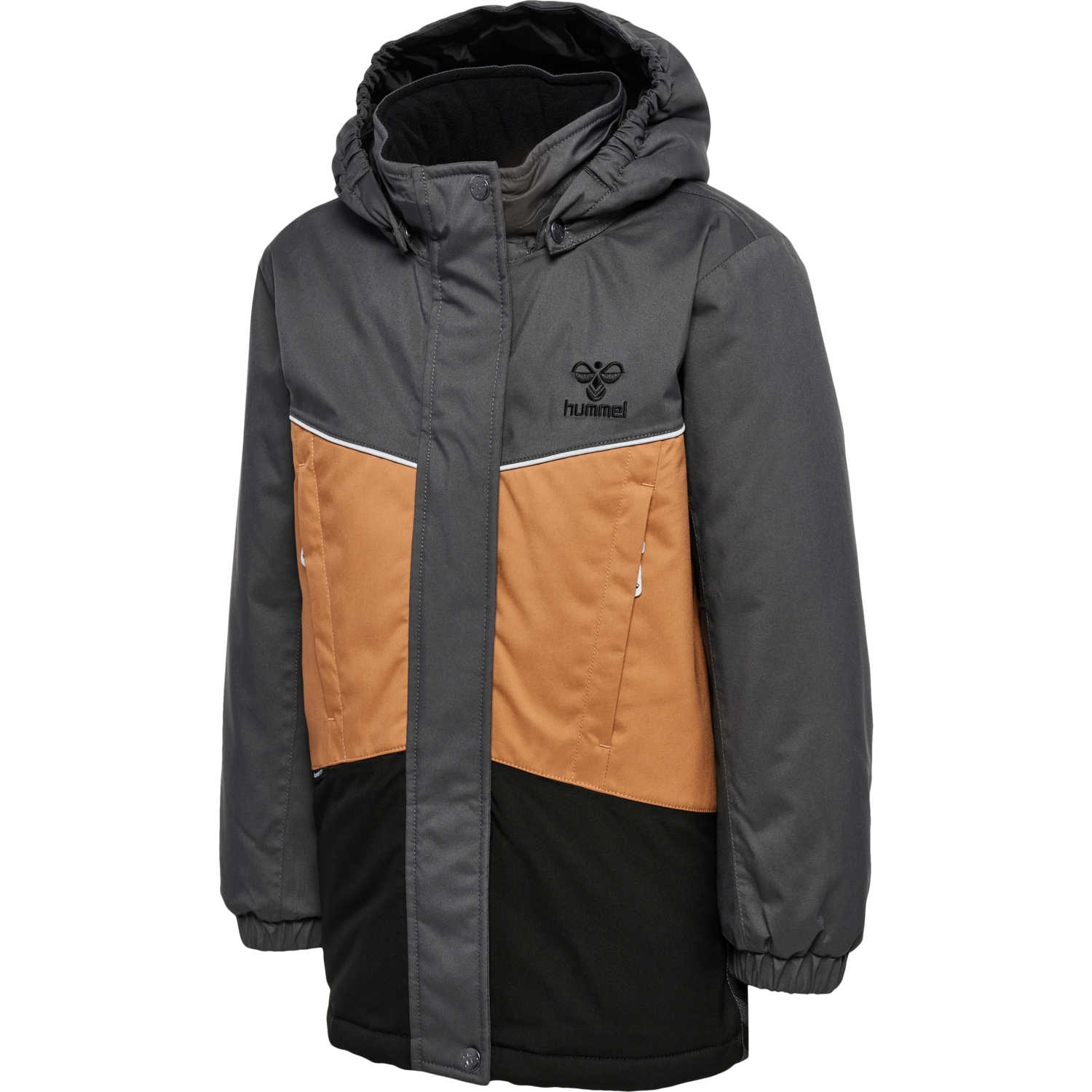 hmlCONRAD TEX JACKET, ASPHALT, packshot