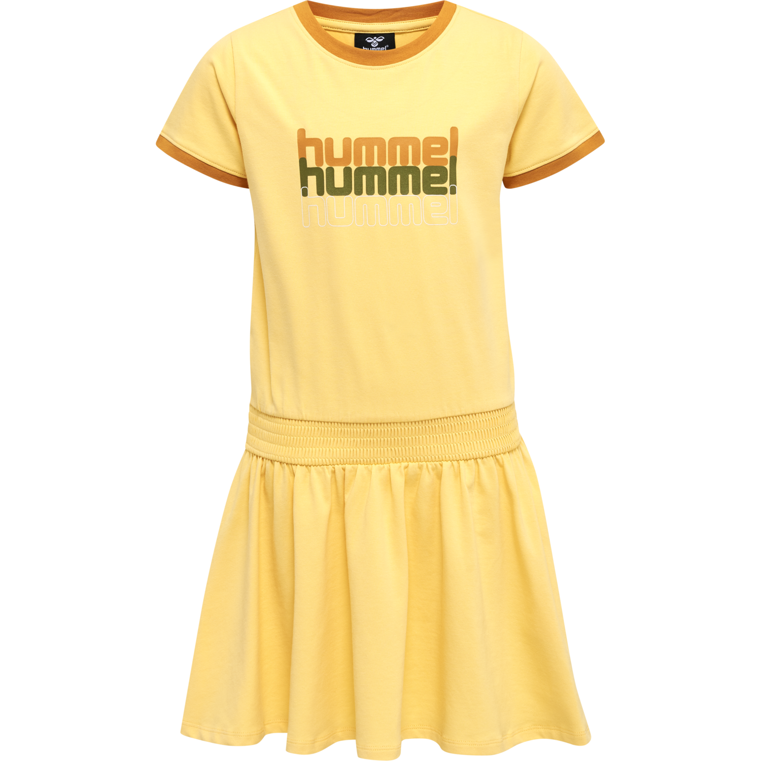 hmlCLOUD DRESS S/S, CORNSILK, packshot