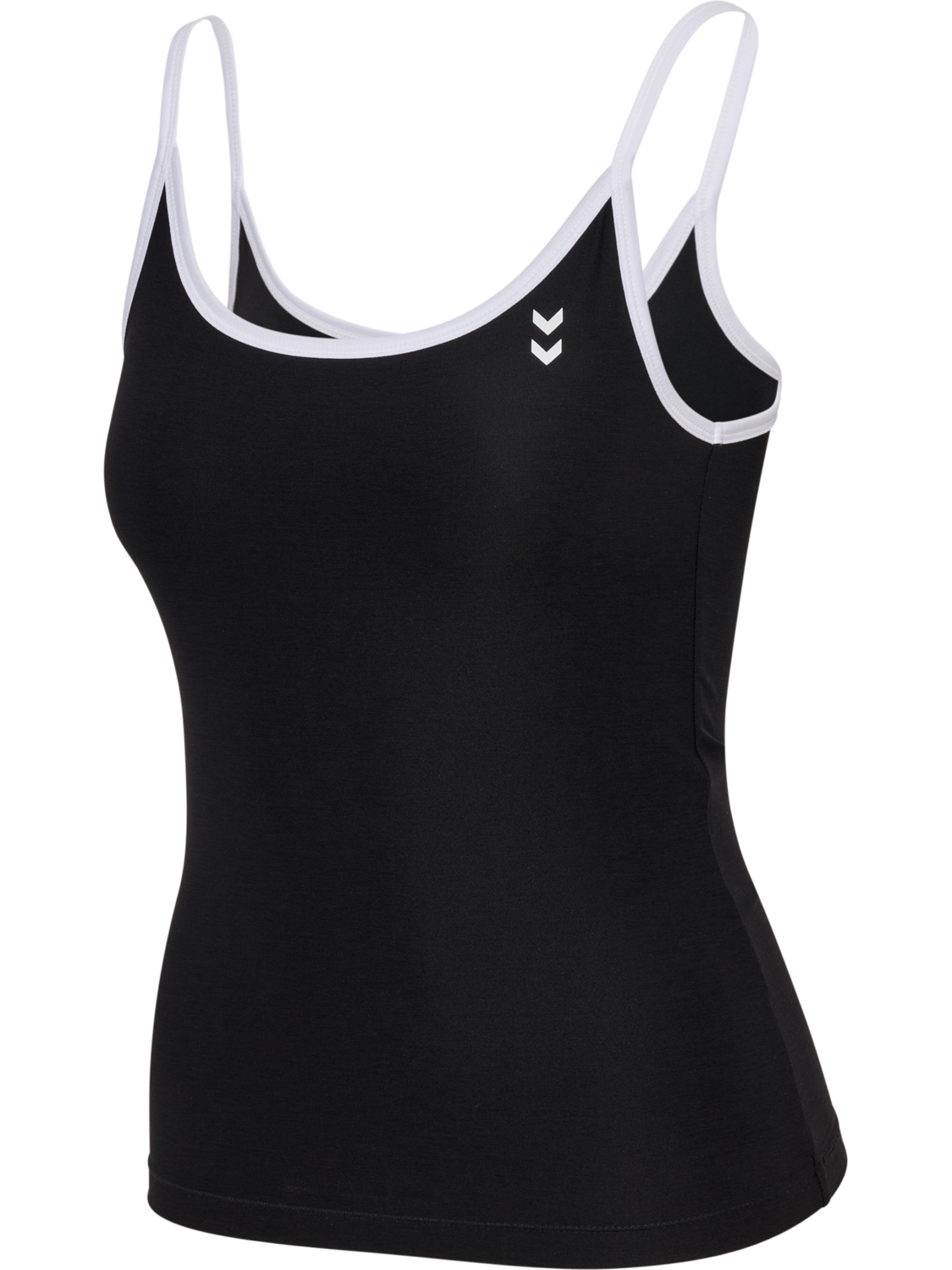 hmlPULSE CIMA STRAP TOP, BLACK, packshot