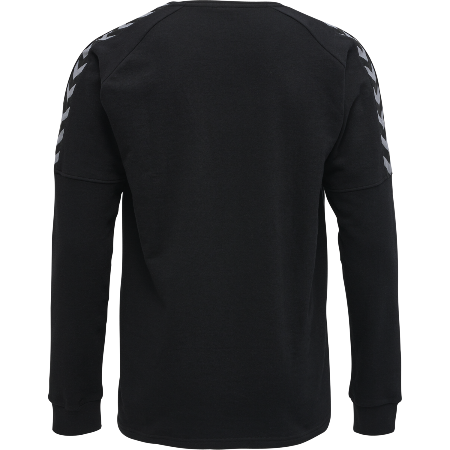 hmlAUTHENTIC TRAINING SWEAT, BLACK/WHITE, packshot