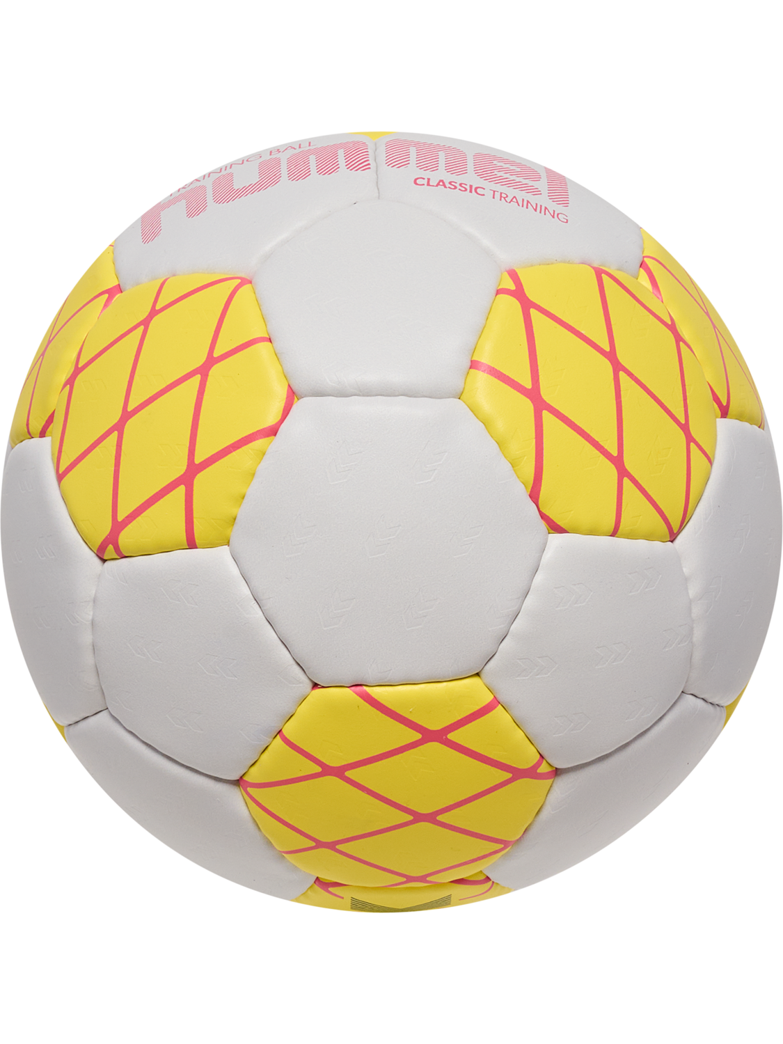 hmlCLASSIC TRAINING HB, OFF WHITE/YELLOW/RED, packshot