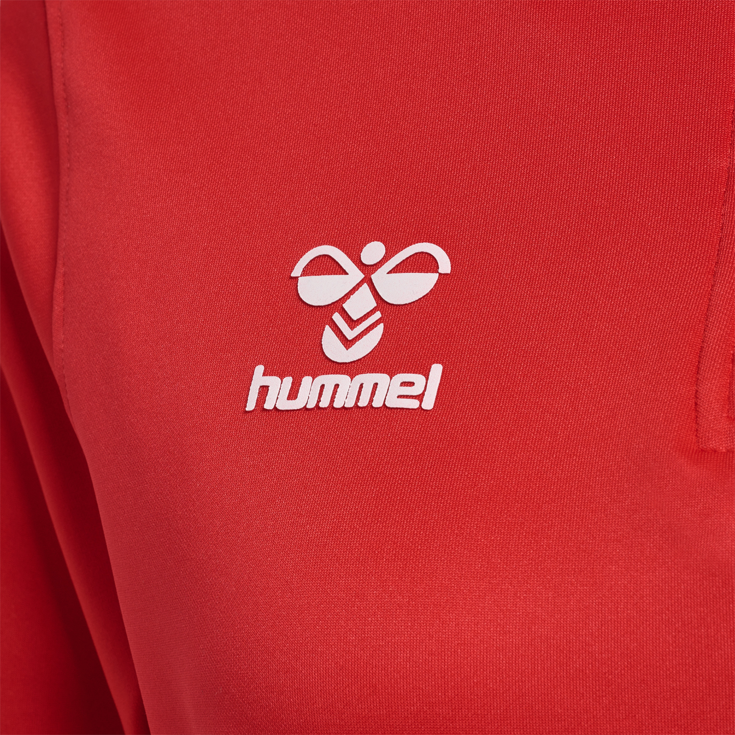 hmlCORE XK HALF ZIP SWEAT WOMAN, TRUE RED, packshot
