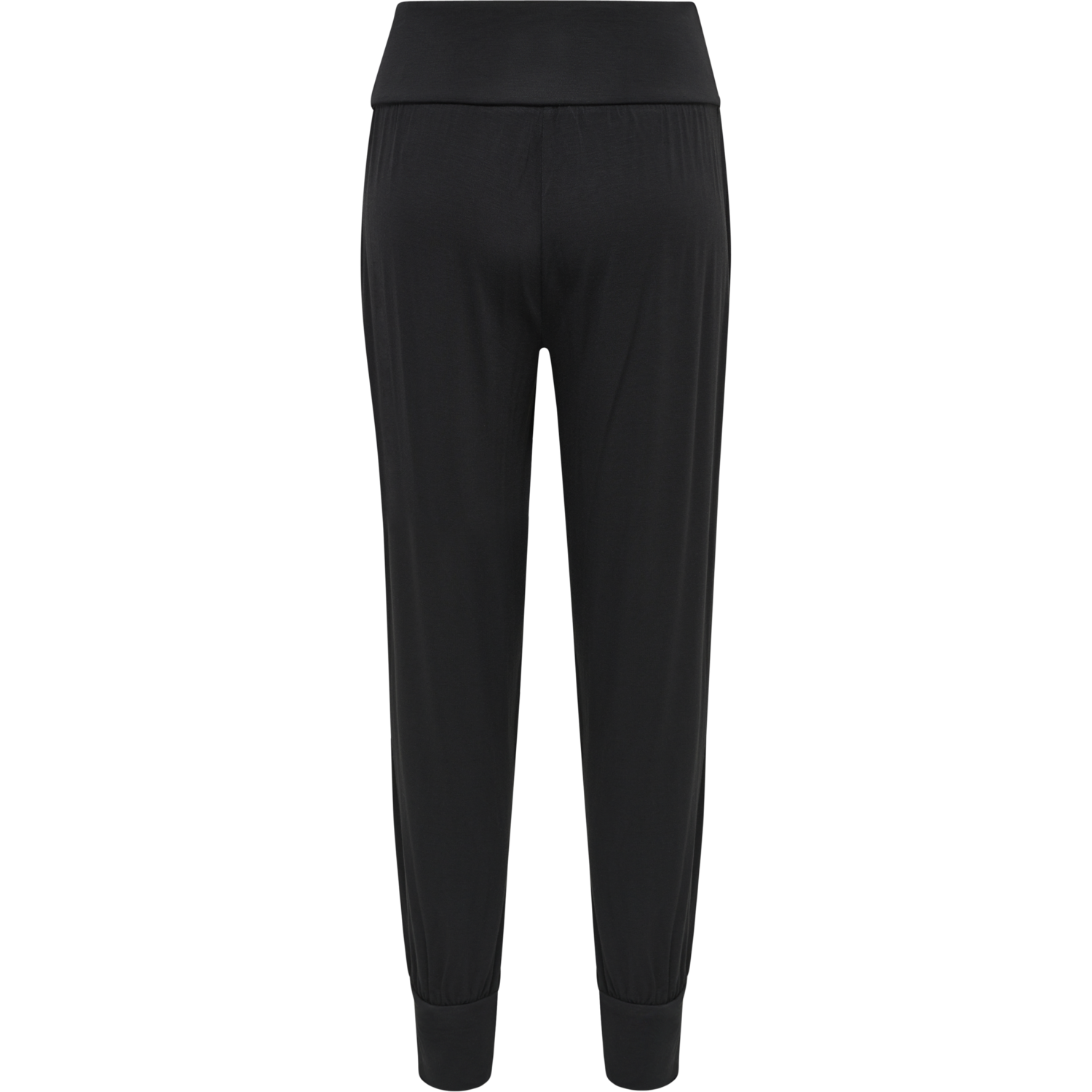 hmlMT FIONA LOOSE PANTS, BLACK, packshot