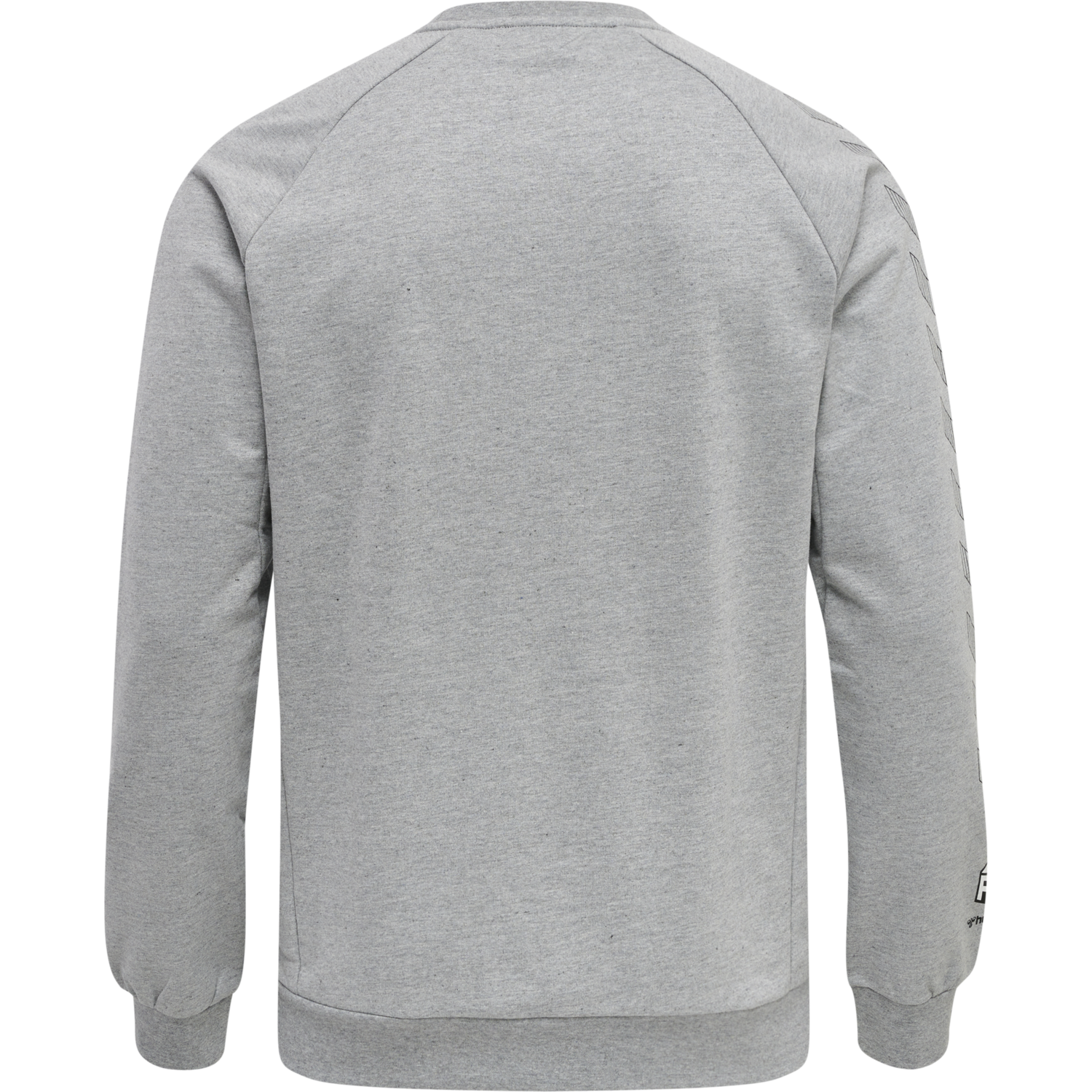 hmlMOVE GRID COTTON SWEATSHIRT, GREY MELANGE, packshot