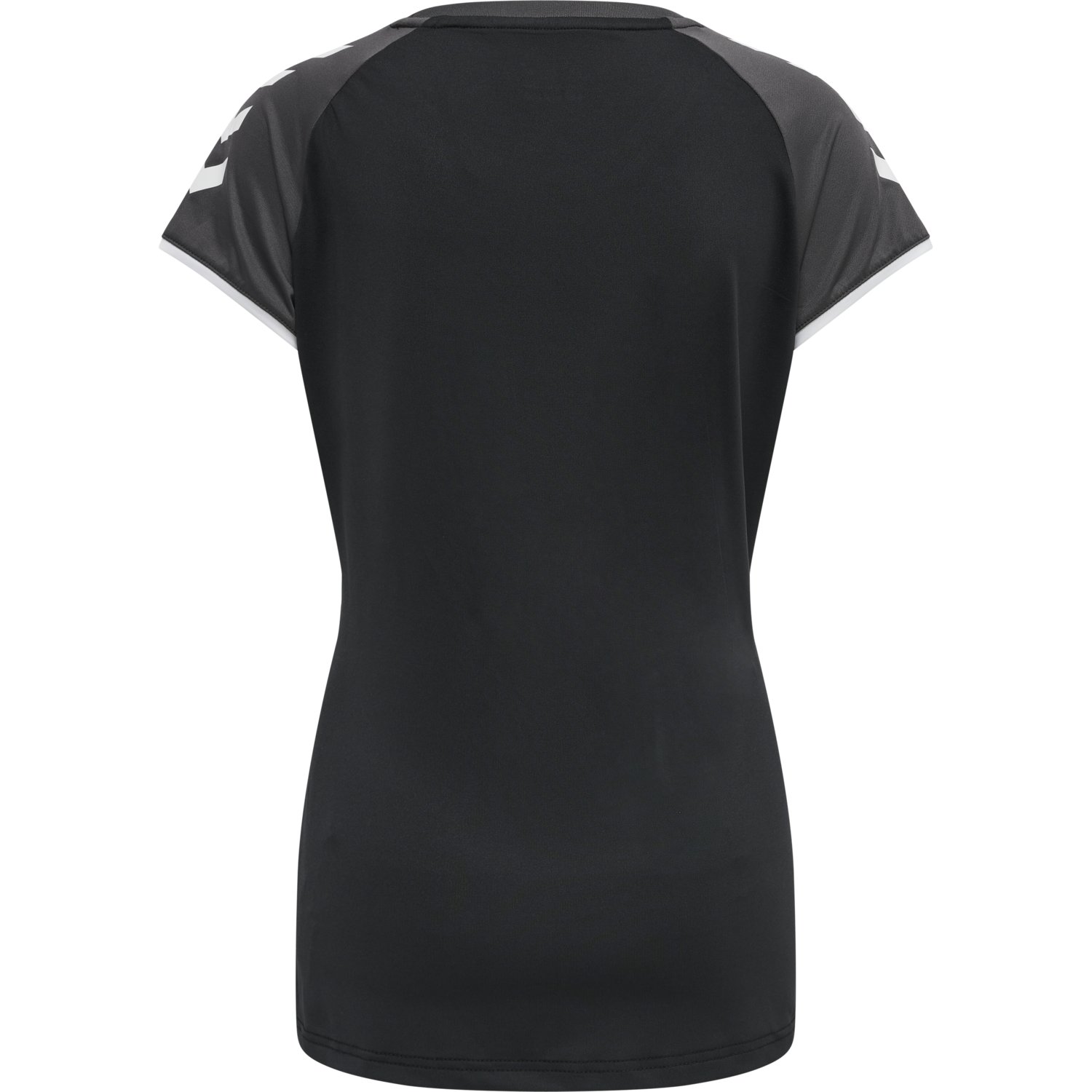 hmlCORE VOLLEY STRETCH TEE WO, BLACK, packshot