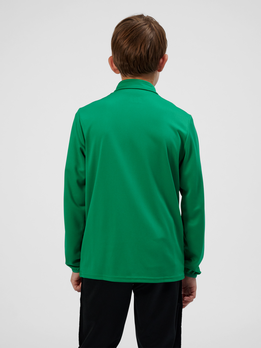 hmlESSENTIAL TRACK JACKET KIDS, JELLY BEAN, model