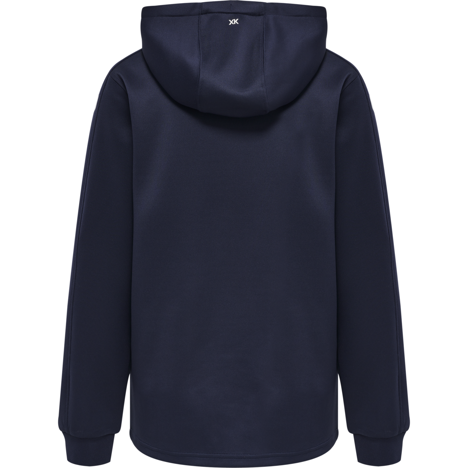 hmlCORE XK POLY ZIP HOOD SWEAT WOMA, MARINE, packshot