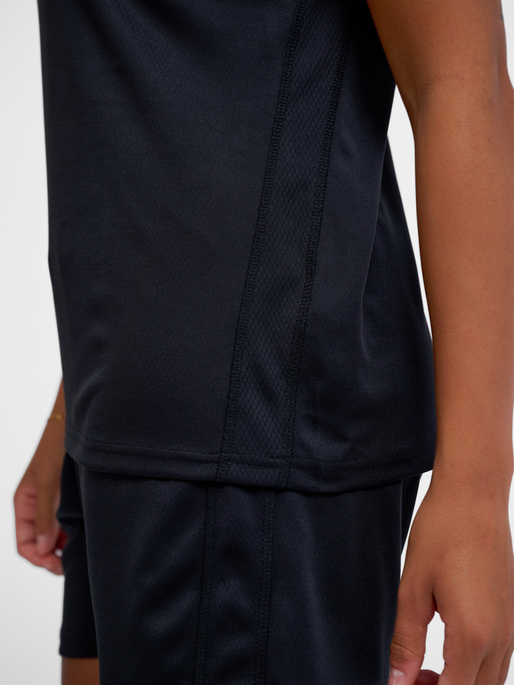 hmlMULTI PL JERSEY WOMAN, BLACK, model