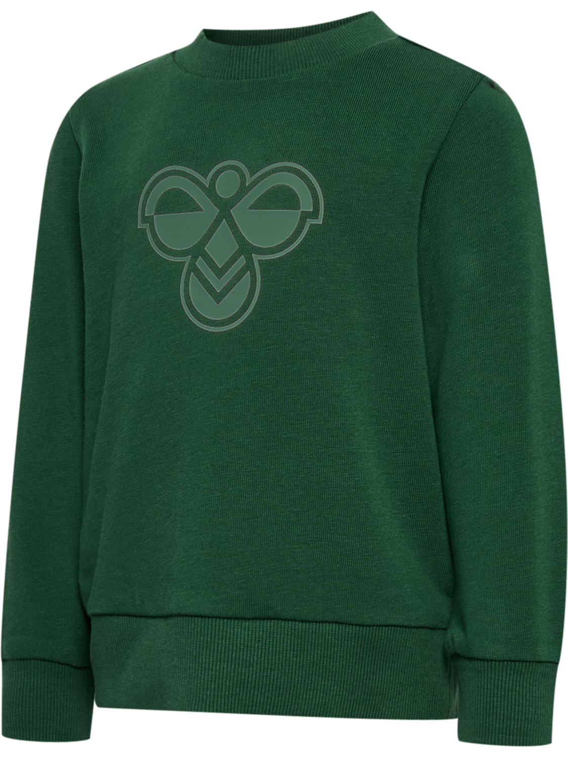 hmlMINI JERSEY CREWSUIT BEE, DARK GREEN, packshot