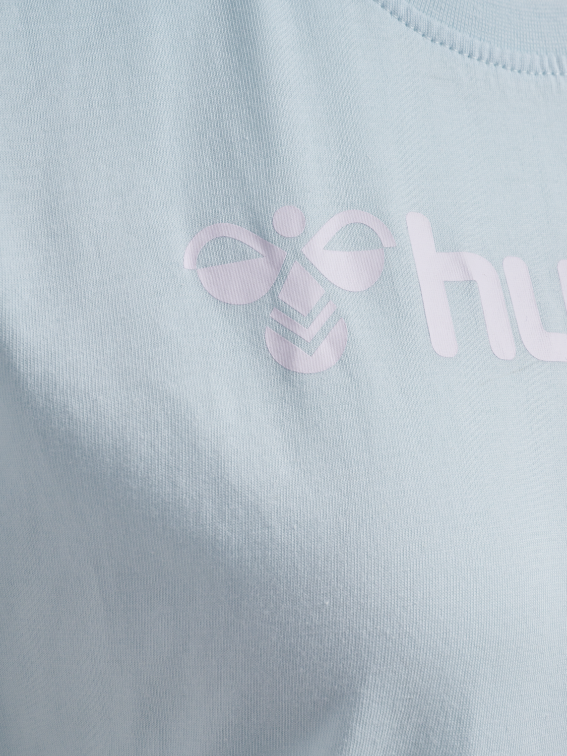 hmlMOVER COTTON T-SHIRT S/S WOMAN, BABY BLUE, packshot