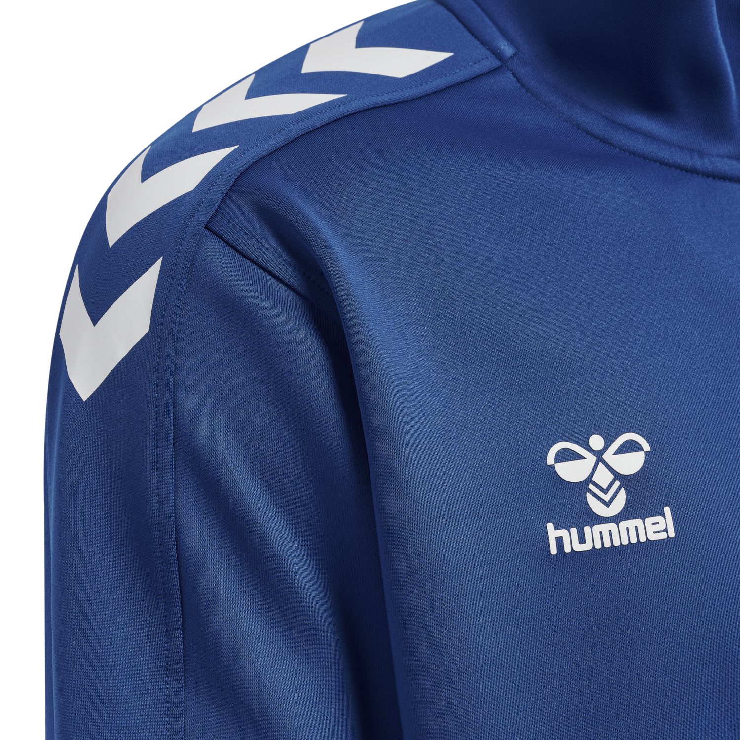 hmlCORE XK HALF ZIP POLY SWEAT, TRUE BLUE, packshot