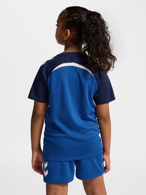 hmlLEAD 2.0 JERSEY S/S KIDS, TRUE BLUE/MARINE, model