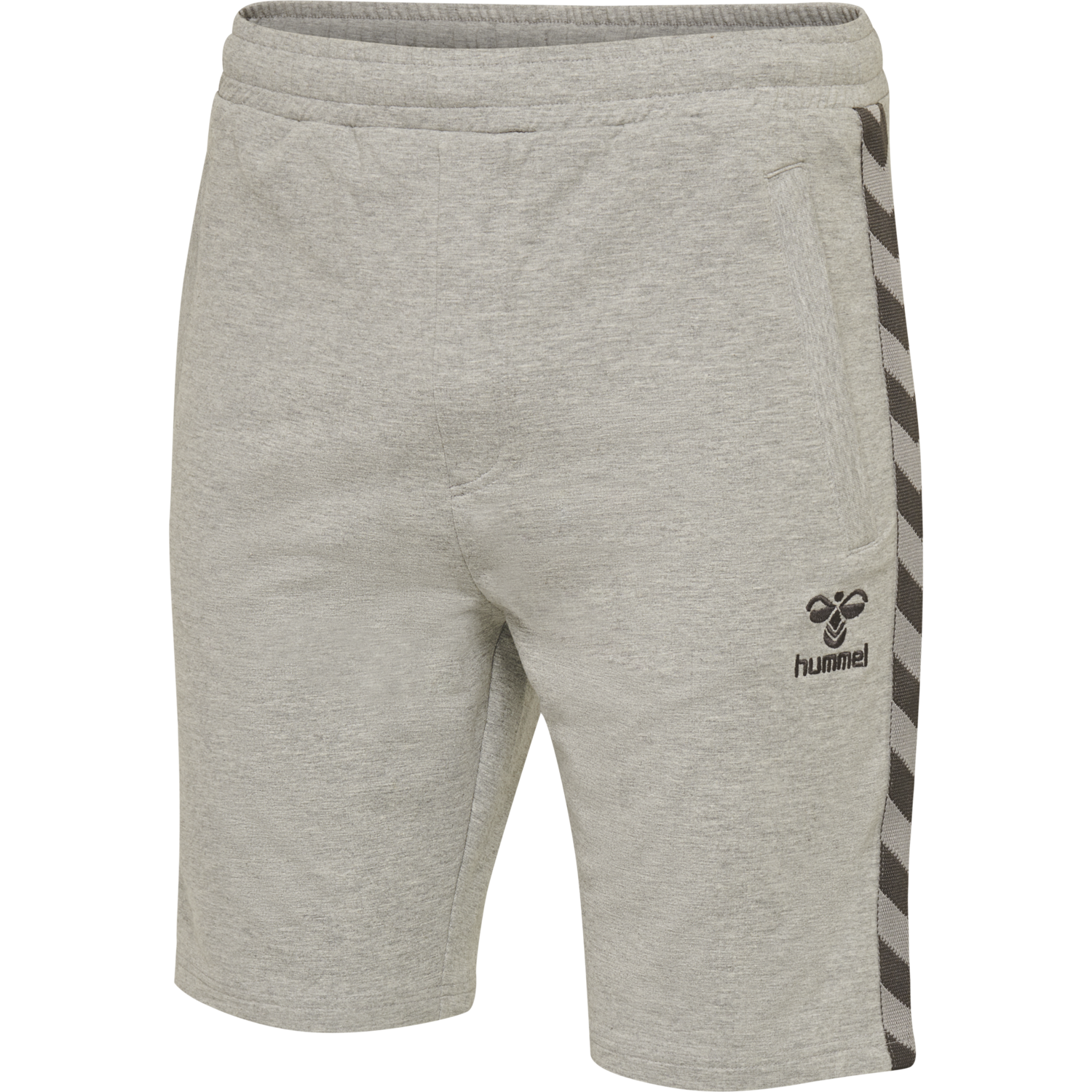 hmlMOVE CLASSIC SHORTS, GREY MELANGE, packshot