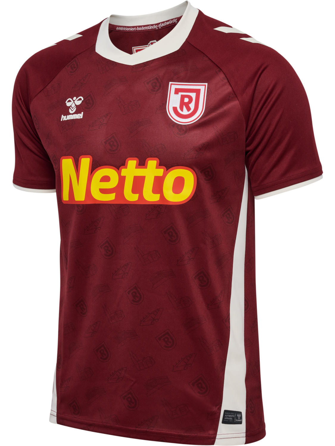RGB 24/25 AWAY JERSEY S/S, CABERNET, packshot