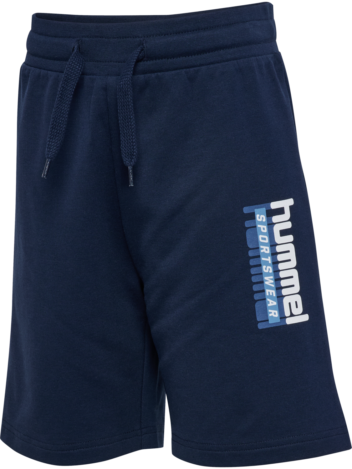 hmlTUKAS SHORTS, BLACK IRIS/BLACK IRIS, packshot