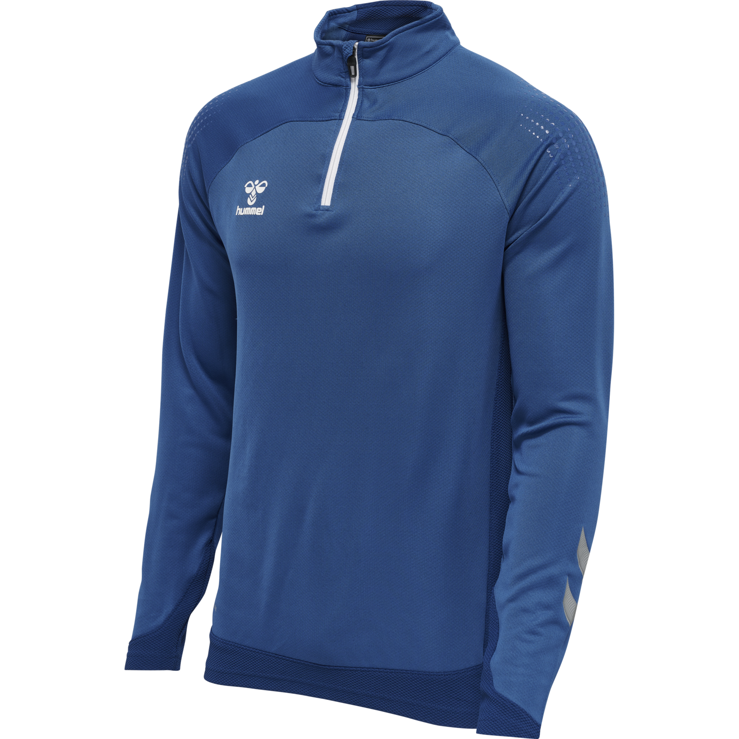 hmlLEAD HALF ZIP, TRUE BLUE, packshot