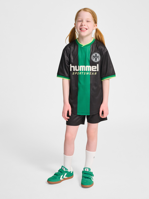 hmlJR LOOSE BALL  JERSEY S/S, BLACK, model