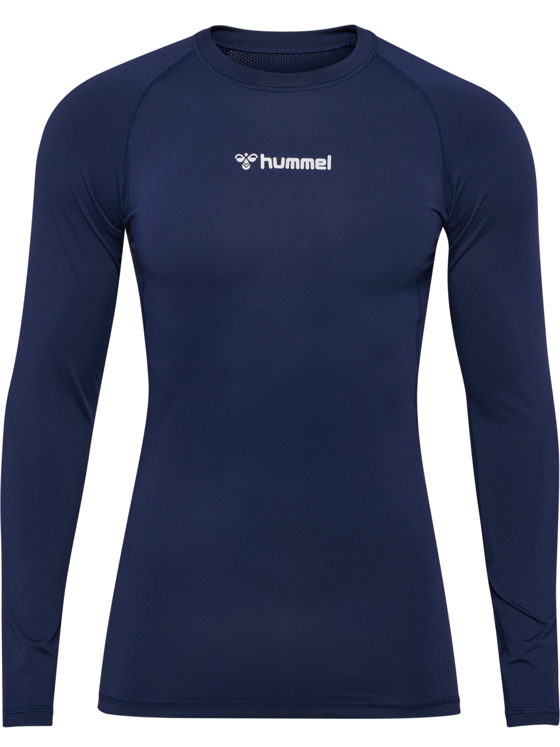 hmlBL PERFORMANCE TEE L/S, MARINE, packshot