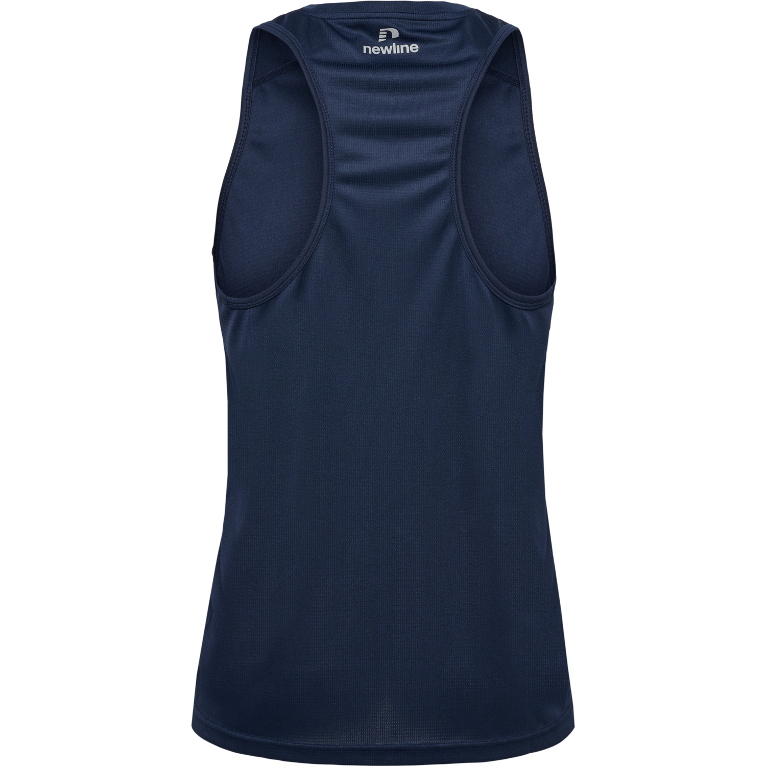 MEN'S ATHLETIC RUNNING SINGLET, BLACK IRIS, packshot