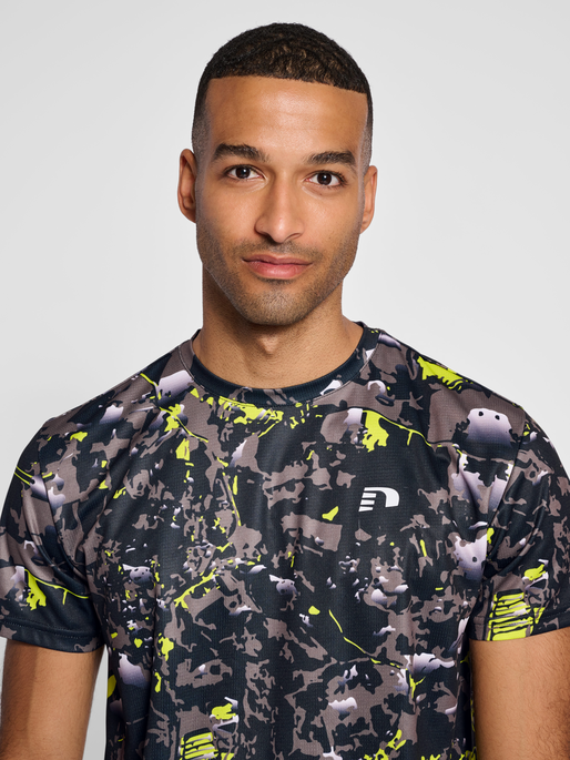 nwlHOUSTON T-SHIRT S/S MEN, TERRAIN AOP, model