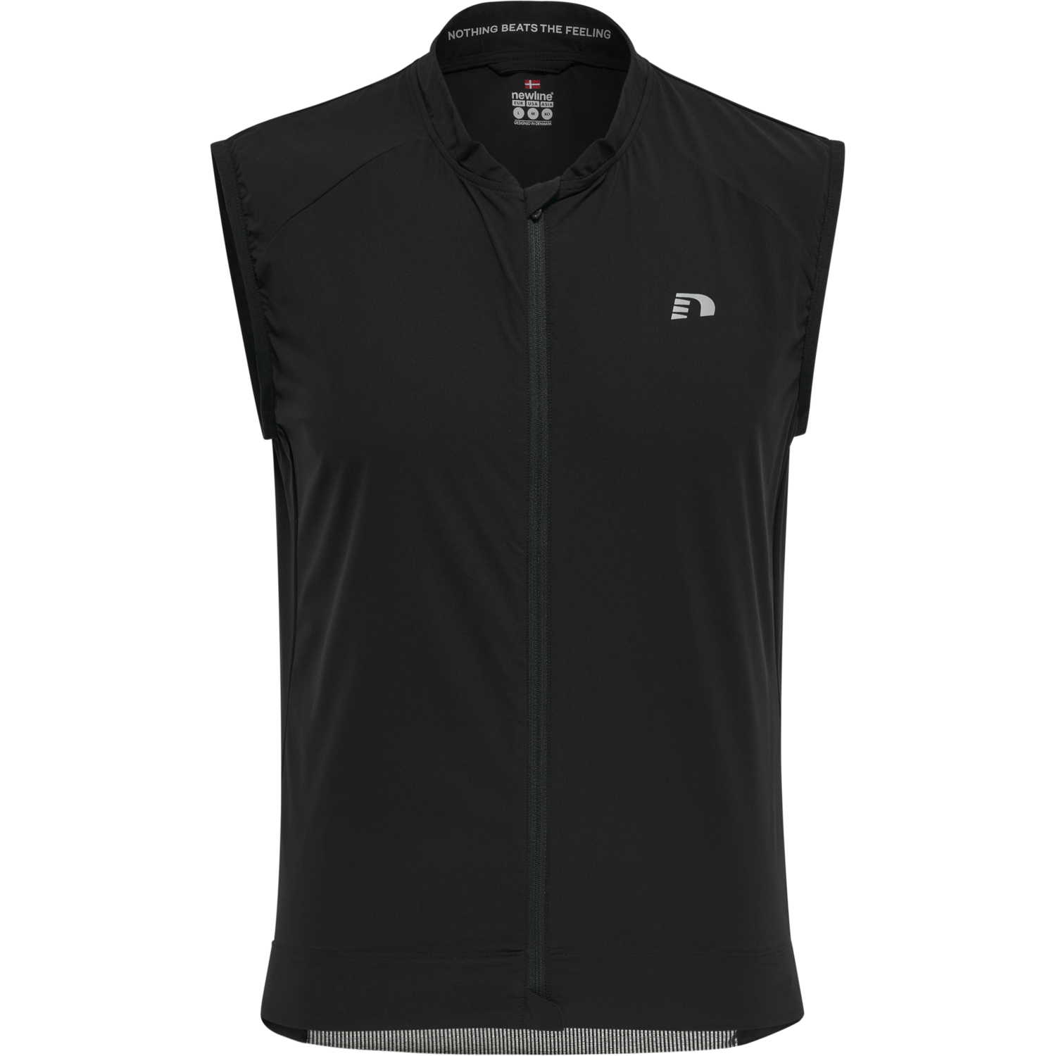 MENS CORE BIKE GILET, BLACK, packshot