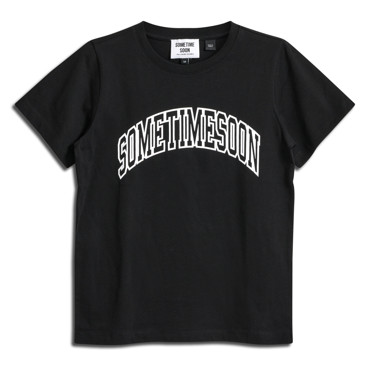 stmOCEAN T-SHIRT S/S, BLACK, packshot